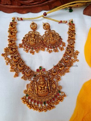 Fabulous Lakshmi Design Necklace (2)