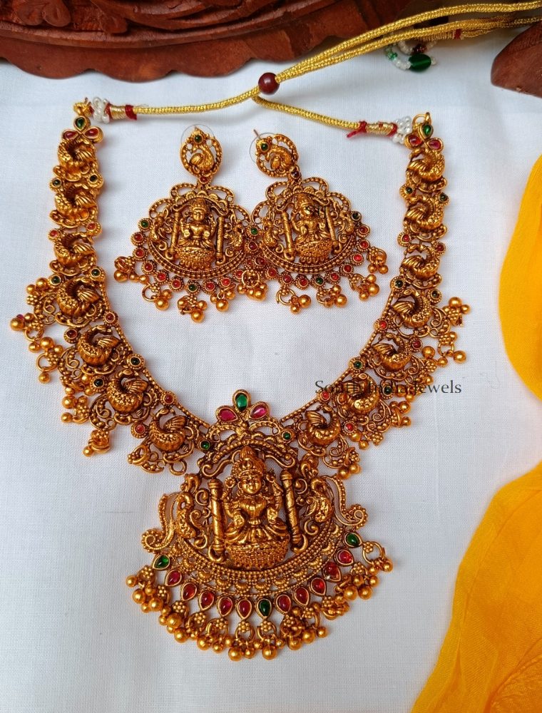 Fabulous Lakshmi Design Necklace (2)