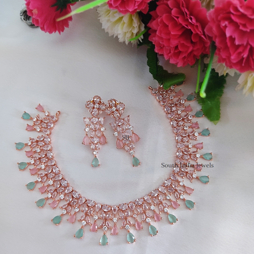 Fantastice Rose Gold Necklace