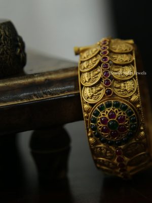 Lakshmi Coin Design single Bangle