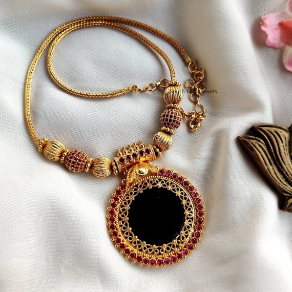 Gorgeous Kerala Palakka Design Necklace