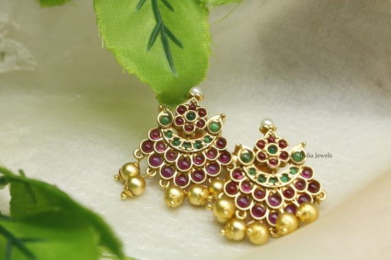 Kemp Layered Gold Beads Earrings
