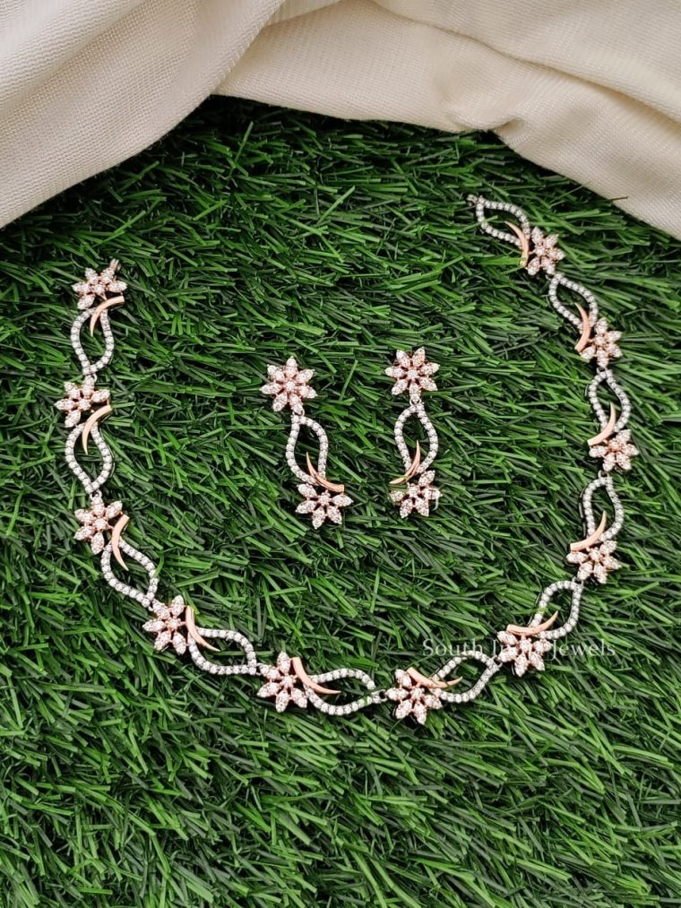 Lovely CZ Stones Necklace