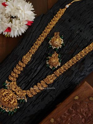 Nagasi Green Beads Bridal Haram