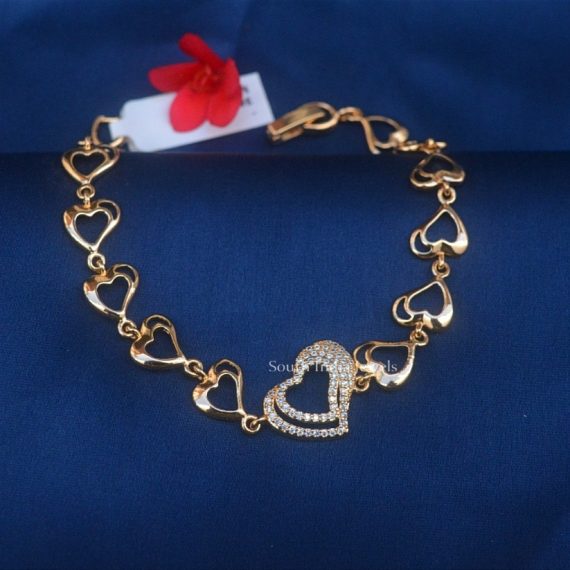 Pretty Rose Gold Bracelet