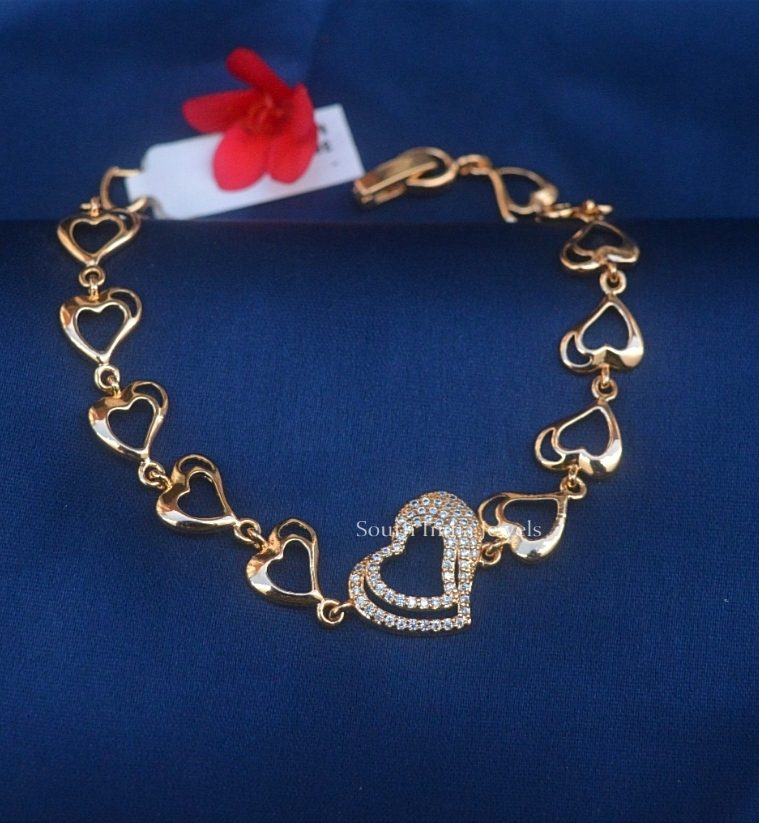 Pretty Rose Gold Bracelet