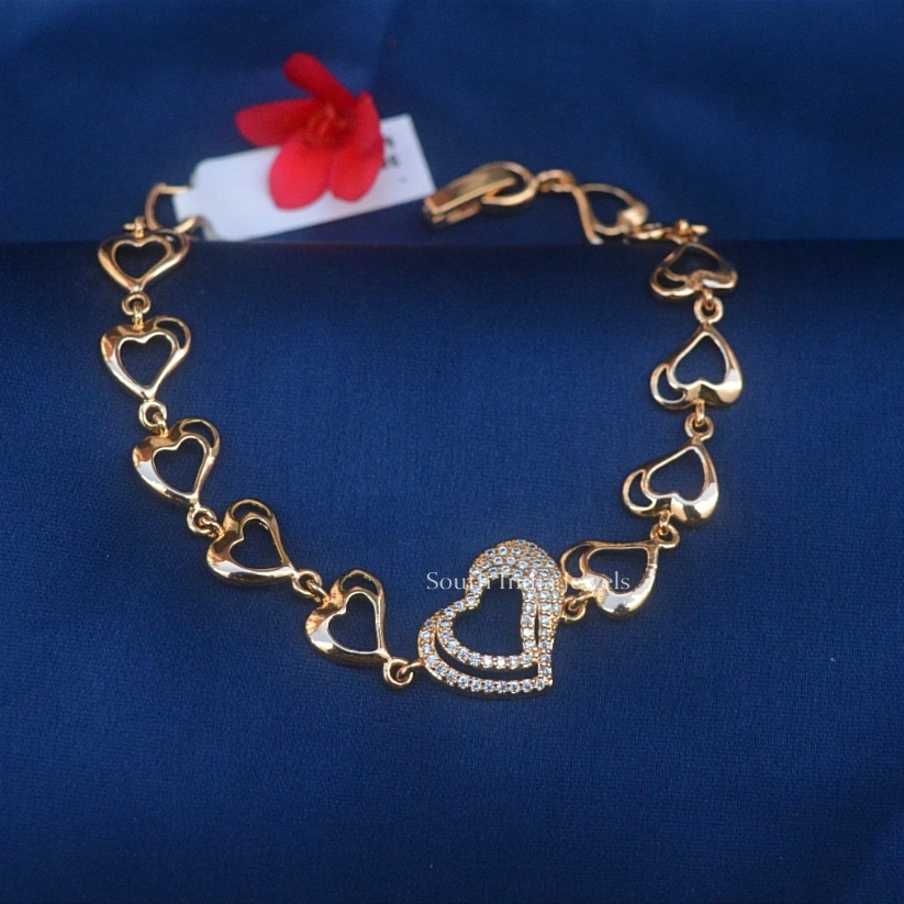 Pretty Rose Gold Bracelet-Pretty Rose Gold Bracelet