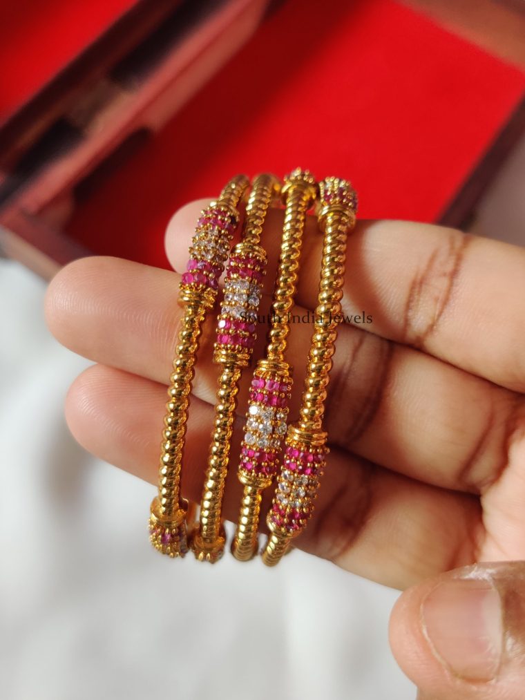 Stunning AD Stones Bangles (2)