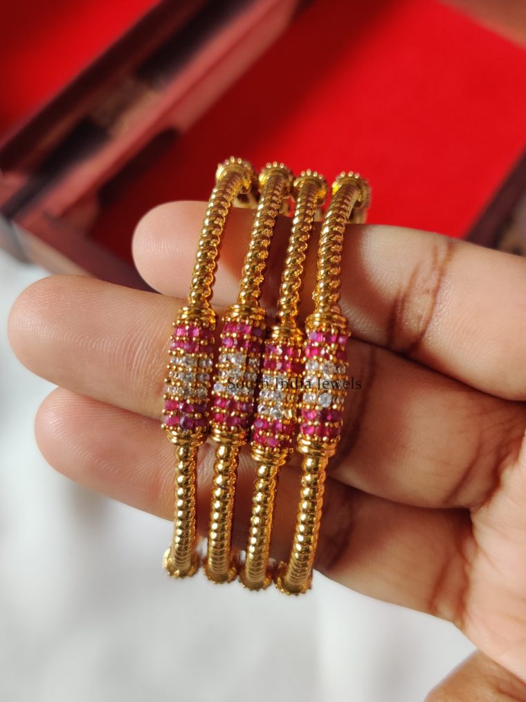 Stunning AD Stones Bangles (2)