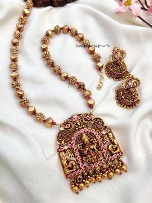 Stunning Nakshi Design Lakshmi Haram (