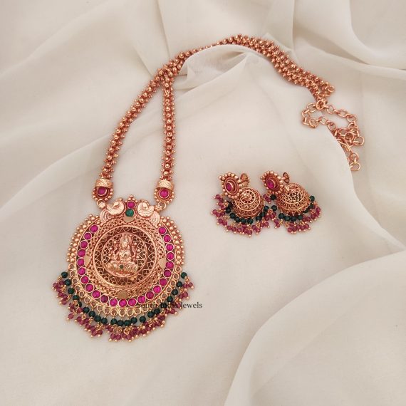 Traditional Lakshmi Pendent With Chain