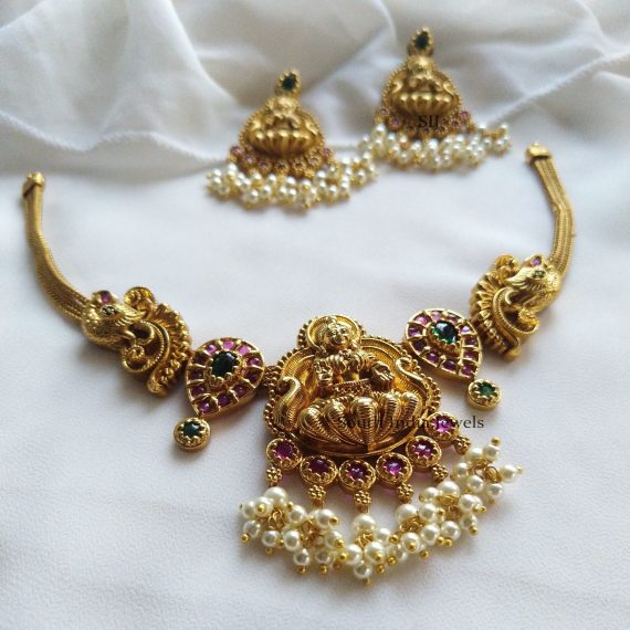 Antique Goddess Design Necklace