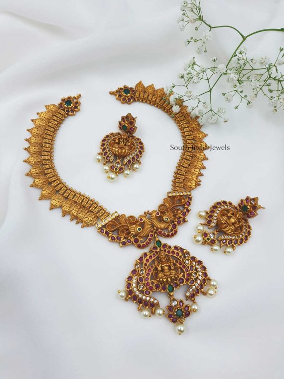 Attractive Lakshmi kasu Necklace