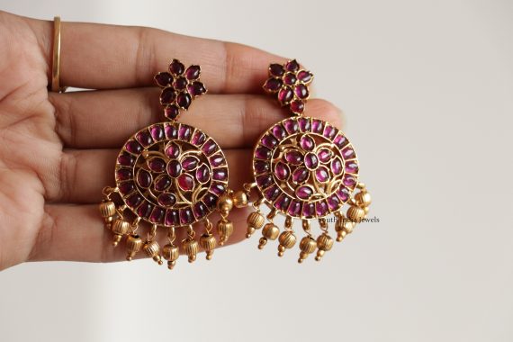 Beautiful Surajmukhi Design Earrings (