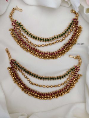 Bridal Kemp Stone Ear Chain (2)