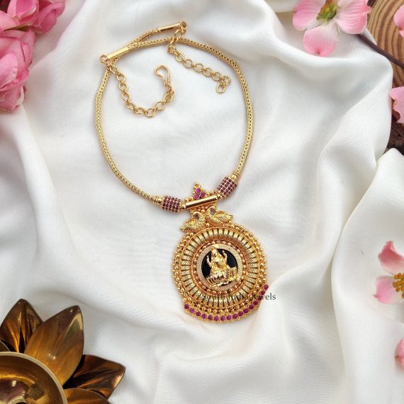 Classic Lakshmi Design Necklace