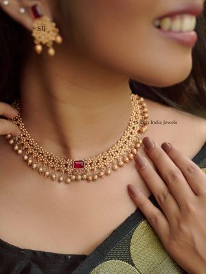 Classic Ruby Necklace