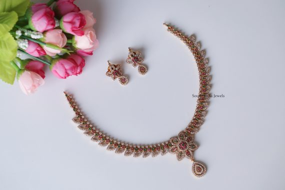 Cute Phoolari Necklace Set