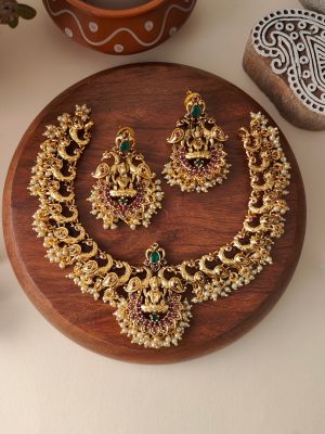 Fabulous Guttapusalu Design Necklace