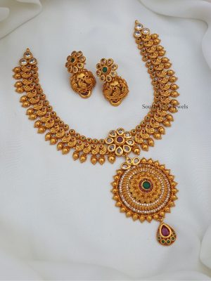 Fabulous Peacock Design Necklace