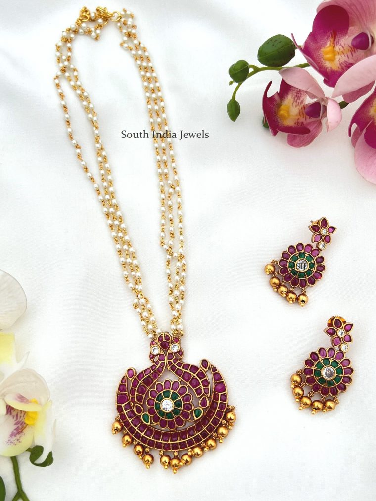 Floral Kemp Pendent Set