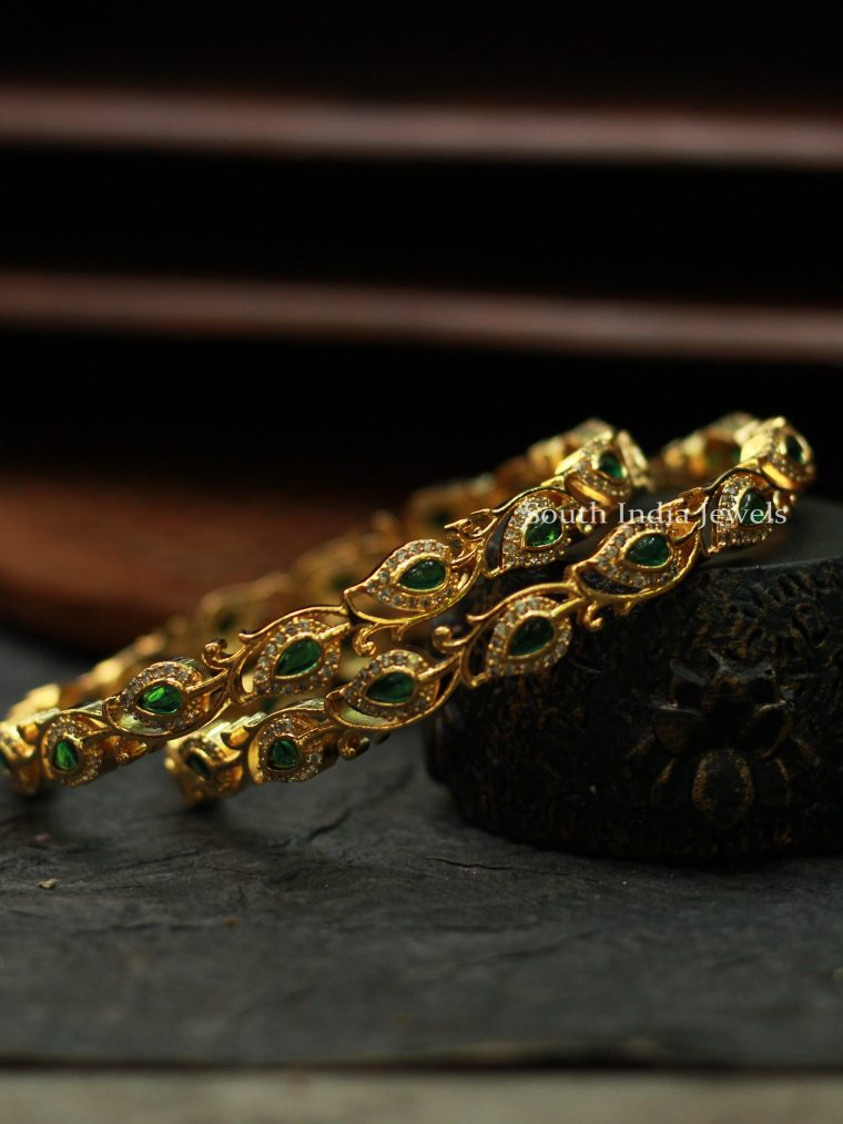 Gorgeous Green Mango Bangles