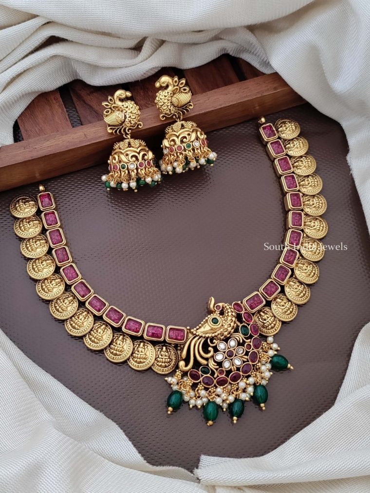Lakshmi Coin Antique Necklace