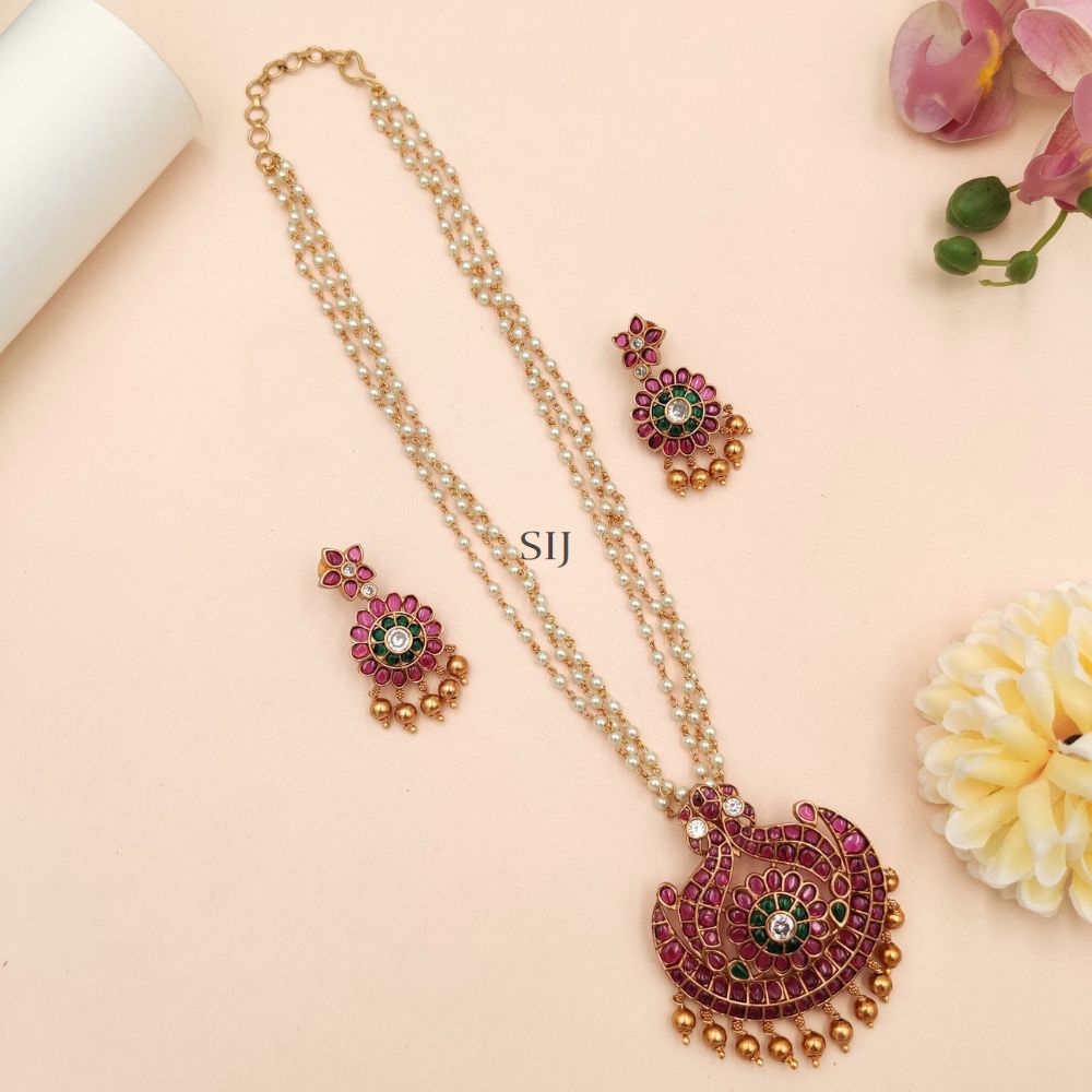 Multi-Layers-Pearls-Haram-with-Floral-Kemp-Pendent