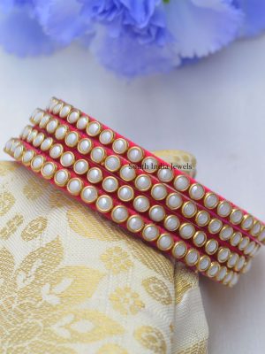 Pretty Kundan Stones Bangles