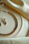 Rich Sapphires Design Necklace