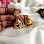 Royal Palaka Design Jhumkas