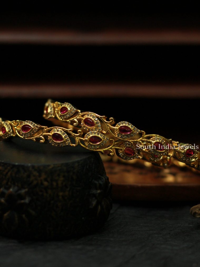 "Royal Red Mango Bangle "