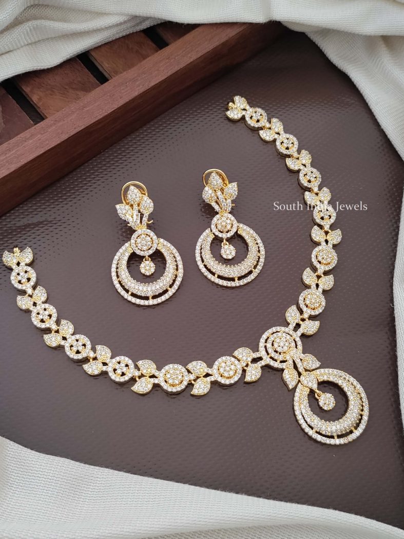 Stunning CZ Necklace Set