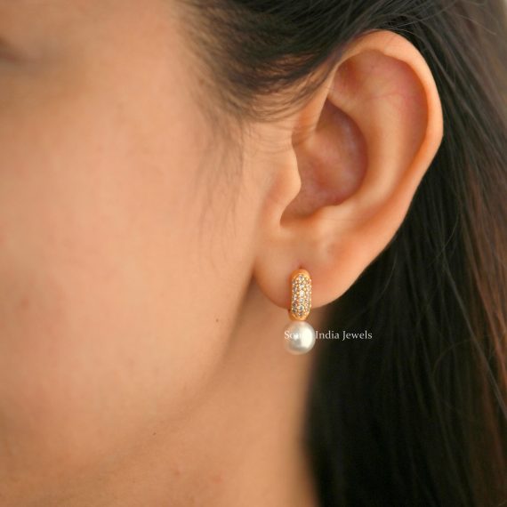 Stunning Pearl Drop Earrings