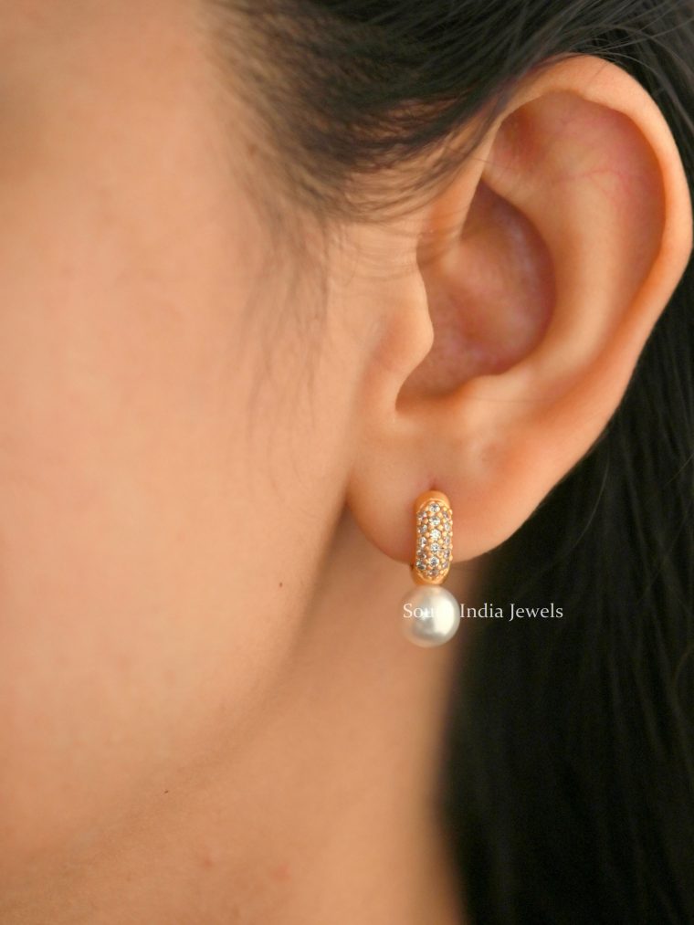 Stunning Pearl Drop Earrings