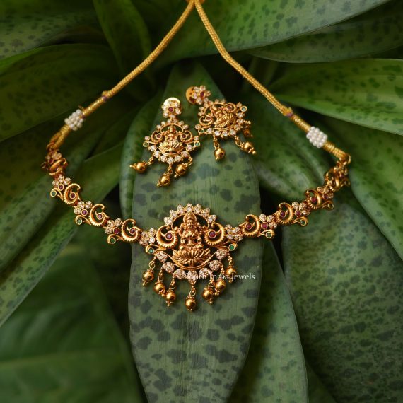 Unique Lakshmi Design Necklace