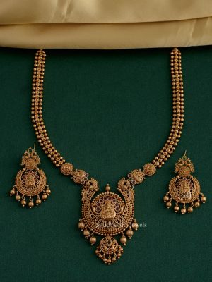 Dazzling Antique Lakshmi Necklace