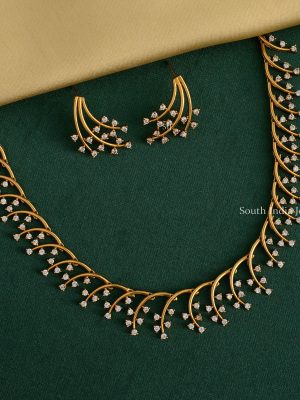 Stunning Polki Stones Necklace