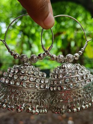 Amazing Biz Sized Hoop Jhumkas