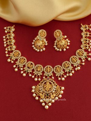 Amazing Dasavathar Design Necklace