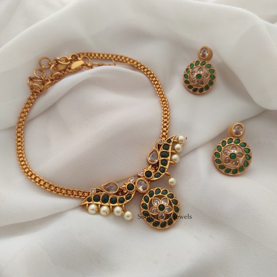 Beautiful Emerald Kemp Necklace (2)