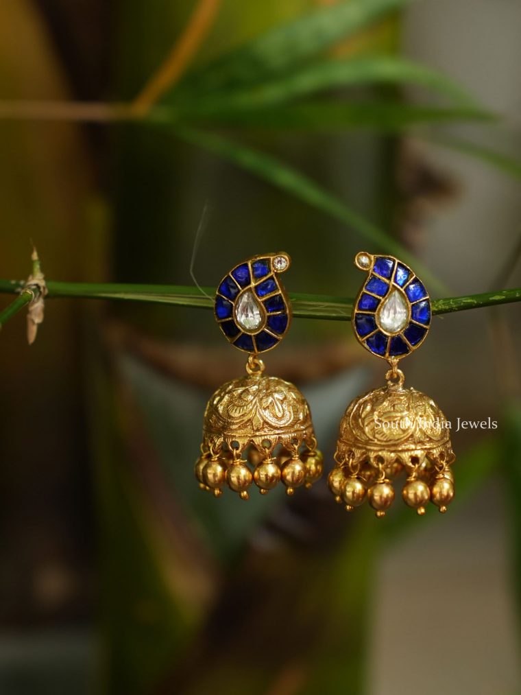 Blue Mango Design Jhumkas