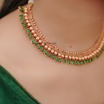 Cute Green Emerald Necklace