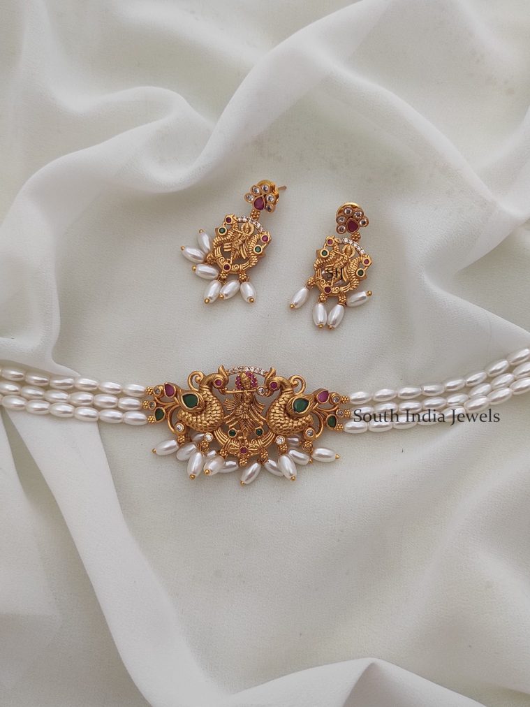 Fabulous Krishna Pearls Choker