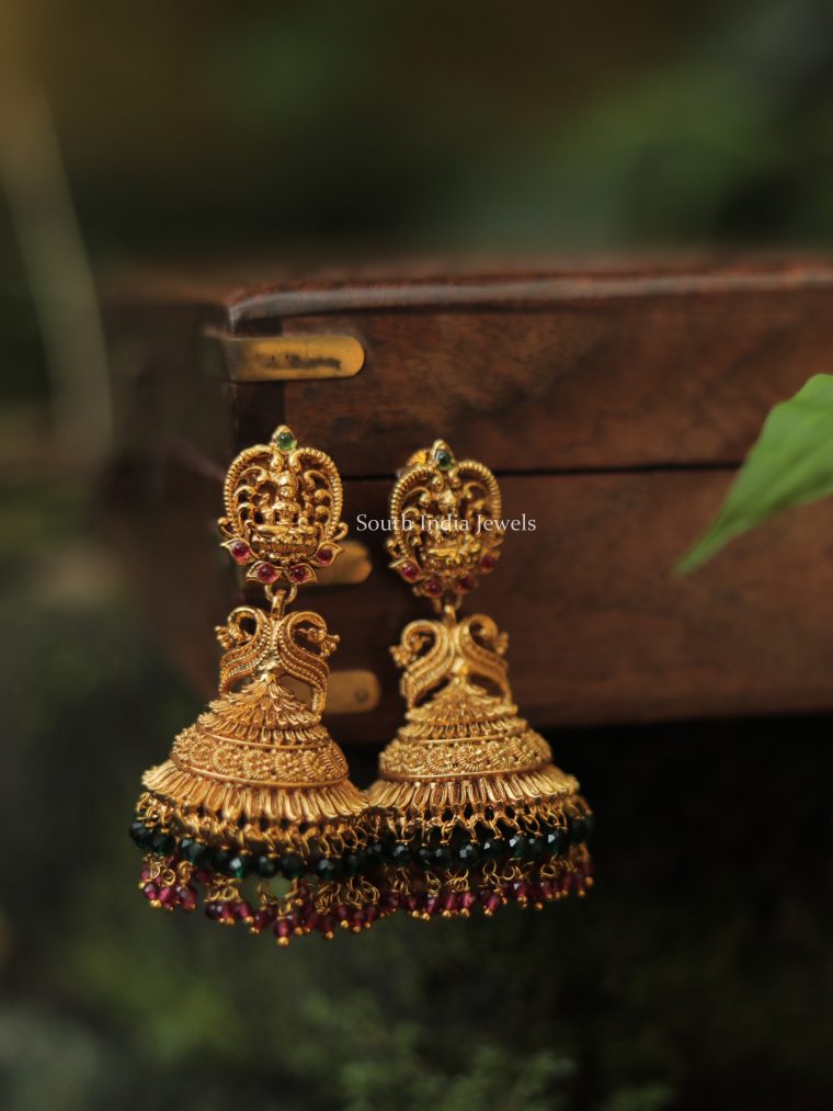 Gorgeous Lakshmi Design Jhumkas