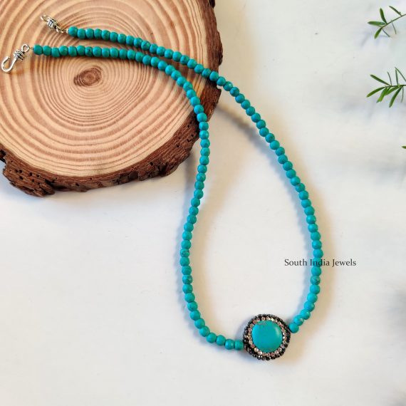 Grand Turquoise Agate Chain (2)