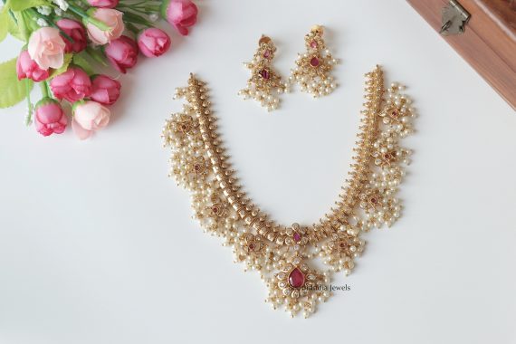 Guttapusalu Dakshi Design Necklace