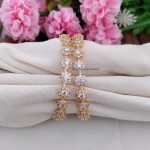 Marvelous CZ Flower Bangles