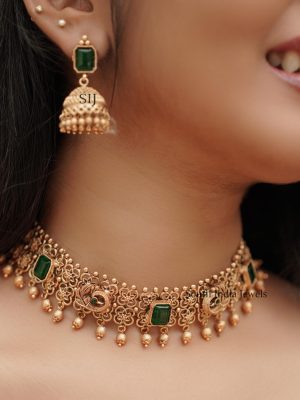 Stunning Emerald Choker (3)