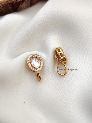 Style AD Stones Nose Pin (